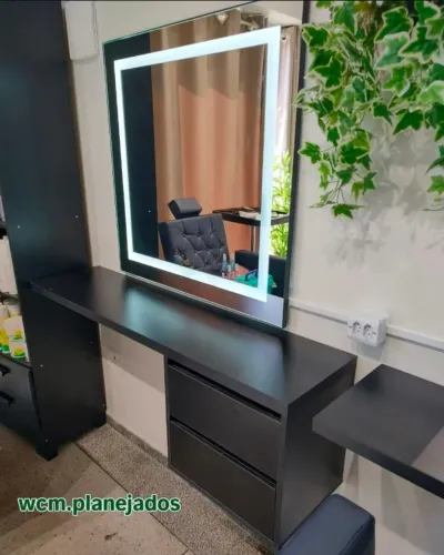 Bancada 2 gavetas mdf