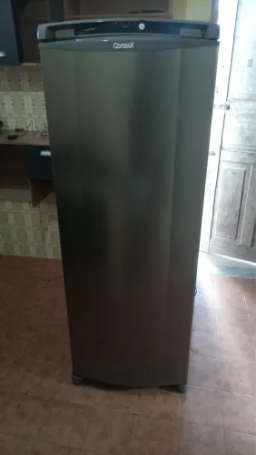 Geladeira Consul frost free 337 litros inox
