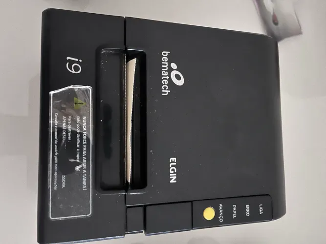 Impressora Monocromática Bematech I9 USB Ethernet Elgin Preta
