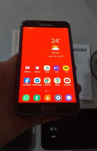 CELULAR SAMSUNG J4 DE 32 GIGAS SEMI NOVO