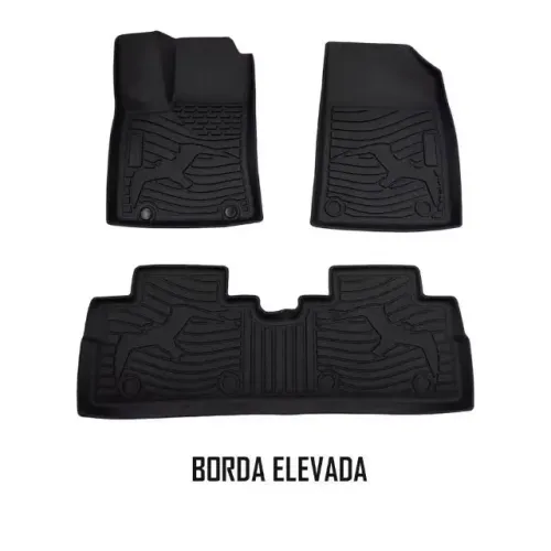 Jogo de Tapete TPE Injetado Borda Alta BYD Dolphin Mini 2024 a 2026