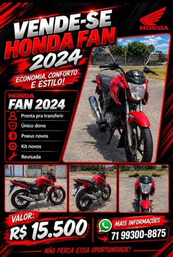 Honda CG 160 FAN Flex 2024