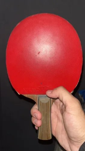 Raquete tênis de mesa Borracha Tornado V8 Em ótimo estado 