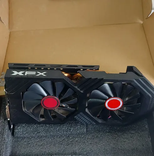 Placa de vídeo rx 580 8gb XFX! Não é 550 560 570 gtx1660 4gb 6gb