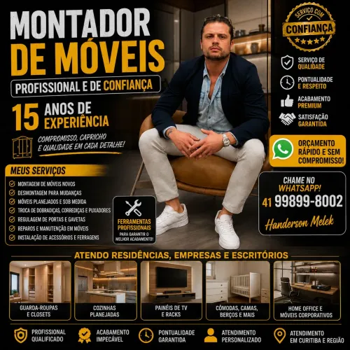 Montador de móveis alto padrão