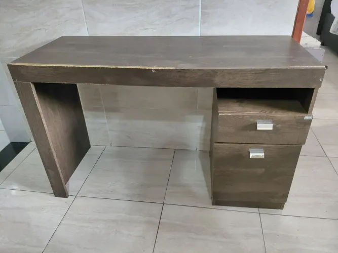 Escrivaninha 1,20 x 0,47 x 0,76 m - 2 Gavetas - Permobili