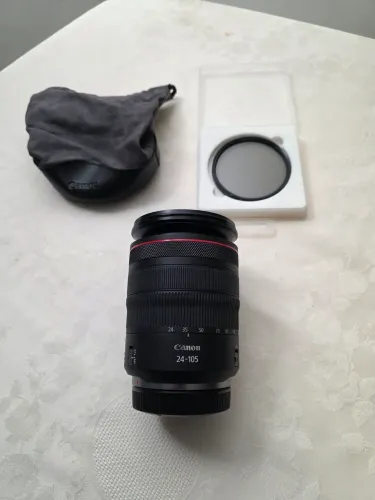 Vendo Lente Canon RF 24-105mm F4L IS USM - Impecável<br><br>*R$ 7.200*