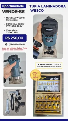 TUPIA LAMINADORA WESCO