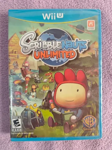 Jogo Scribblenauts Unlimited - Nintendo Wii U (Versão BR) LACRADO DE FÁBRICA