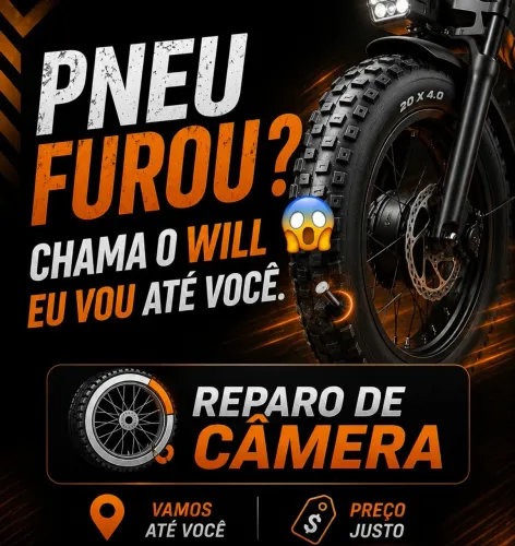 Reparo de Câmera bike Elétrica