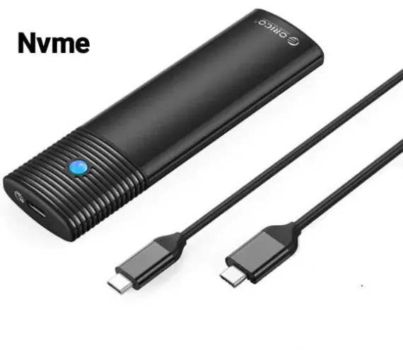 Case Nvme Orico 10gb Preto para SSD Nvme 2230, 2242, 2260 e 2280