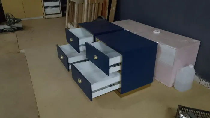 Mesa de cabeceira de cama 