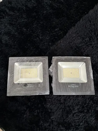 Kit 2 Refletores Led 100w, 6.000k, Bivolt da Marca Blumenau