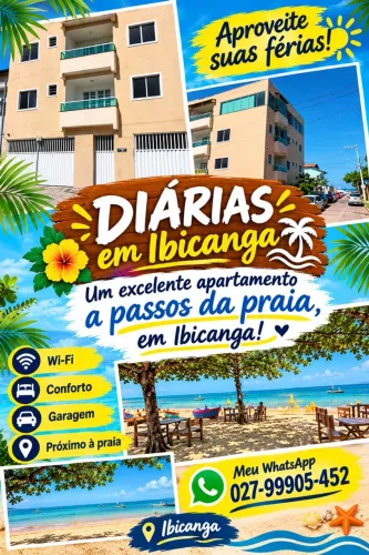 Venha curtir suas férias na maravilhosa praia de Bicanga