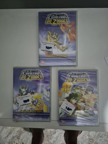 Dvd Caveleiro do Zodíaco saga poseidon Completa