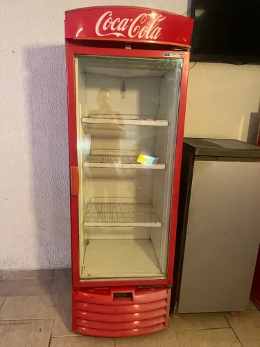 Expositora geladeira coca cola porta vidro