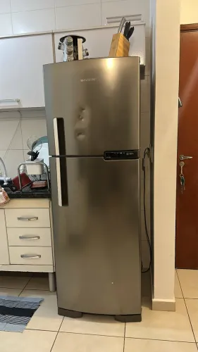Geladeira Inox Brastemp 375l