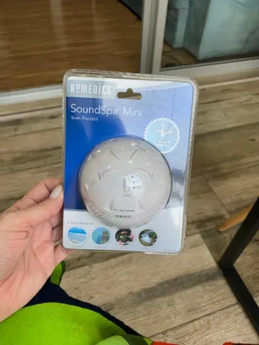 Soundspa Mini. 4 Sons Natureza. Som Portátil. Homedics