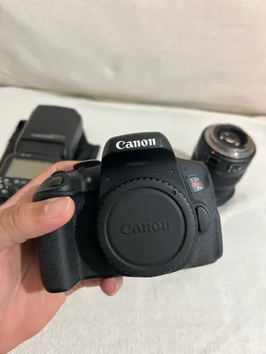Vendo kit Cânon T6i + Sigma 17-50 f2.8