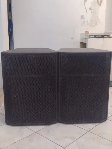 CAIXA DE SOM PROFISSIONAL DUAS VIAS 15 POLEGADAS 500WRMS