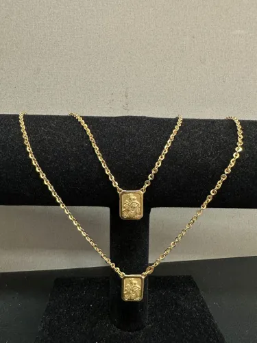 Corrente Escapulário de ouro 7.36g 18k procedência garantia eterna