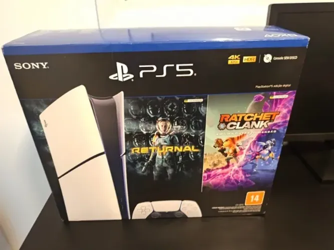 Playstation 5 Slim Digital 1tb usado em excelente estado