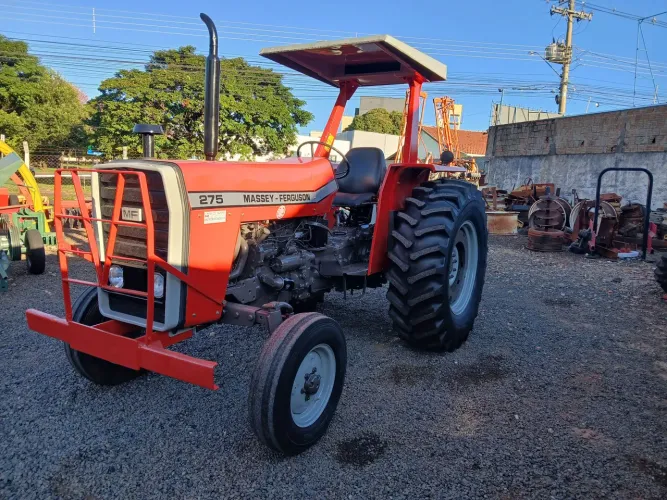 Trator Massey Ferguson Modelo 275 Ano 1982