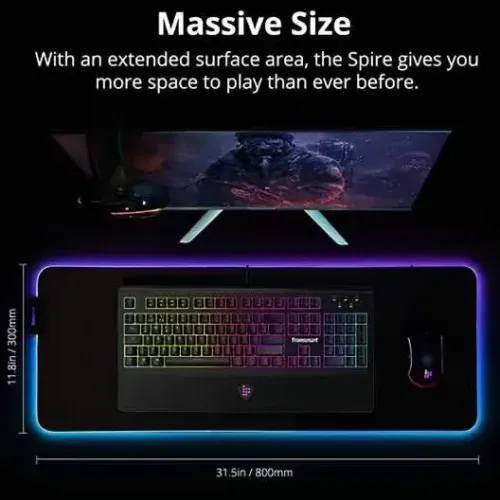 NOVO mousepad RGB 80x30