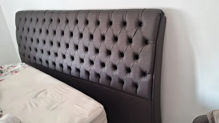 Cabeceira corino cama casal tamanho King Size