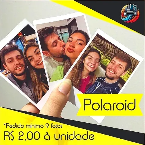 Fotos em estilo Polaroid