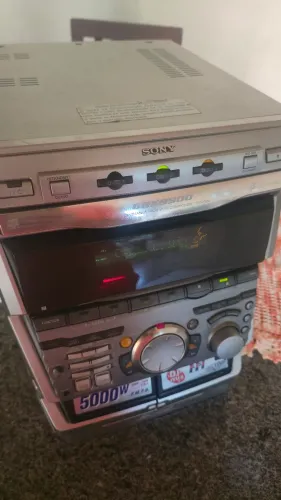 Sony grx 9900 funciona cd e tape 