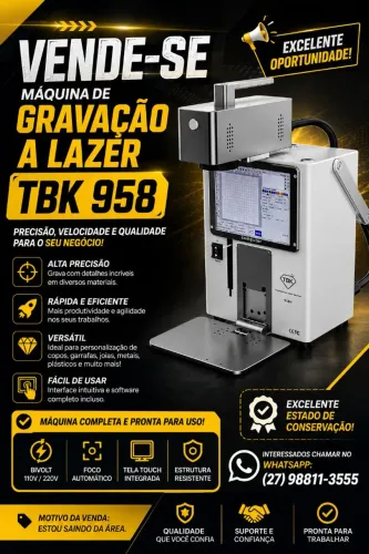 Tbk 958 máquina de gravação