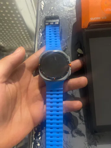 Relógio galáctico Watch ultra pulseira azul