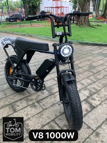Bike Elétrica V8 V9 V29 Q9 H9 com 2 baterias