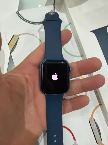 Apple Watch séries 7 GPS 45mm azul