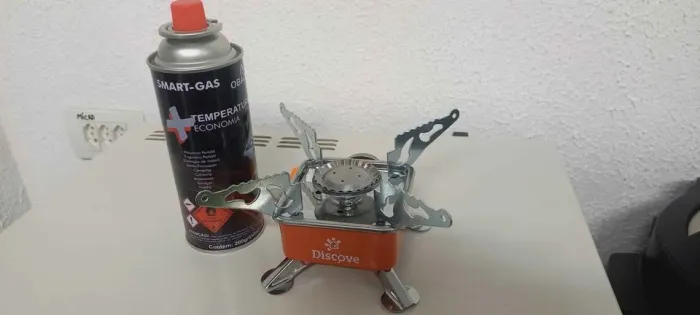 fogareiro a gás com refil