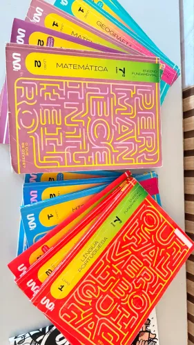 Kit livros 7 ano Unoi