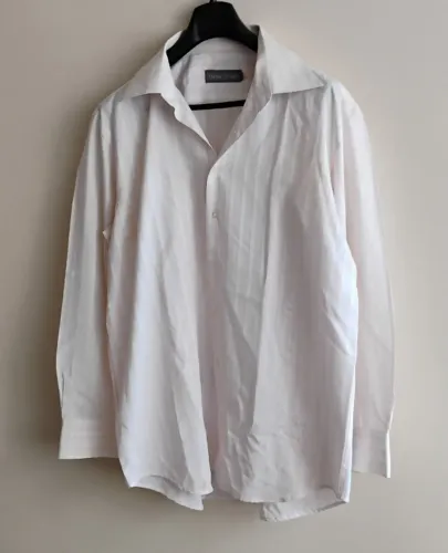 Camisa Social Masculina Salmão n43 Empório Colombo