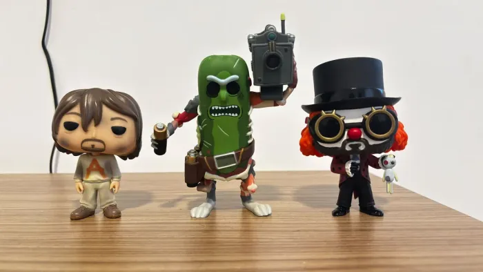 3 Funkos Pop Originais - Baixo Custo