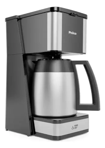 Cafeteira Philco 127V 40 Cafezinhos 1,6l Jarra Em Inox Pcf40d Preto