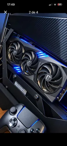 RTX 4080 MSI GAMING TRIO + CABO SUPORTE VERTICAL