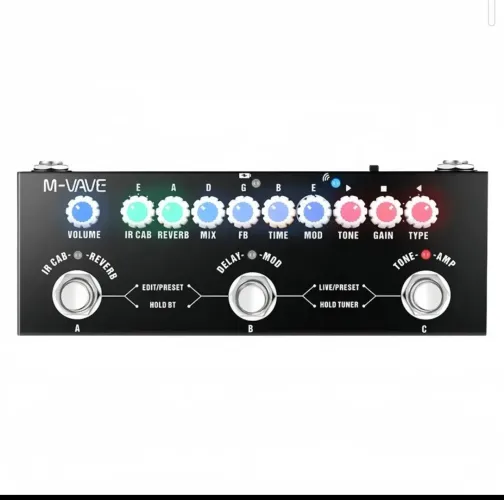 Guitarra Strindberg e pedal cuvave cuve baby