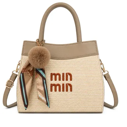 Bolsa Feminina Min Min Jenne Janne Acompanha Chaveiro