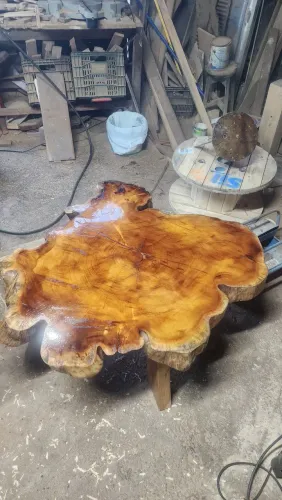 Mesa rustica peça única 