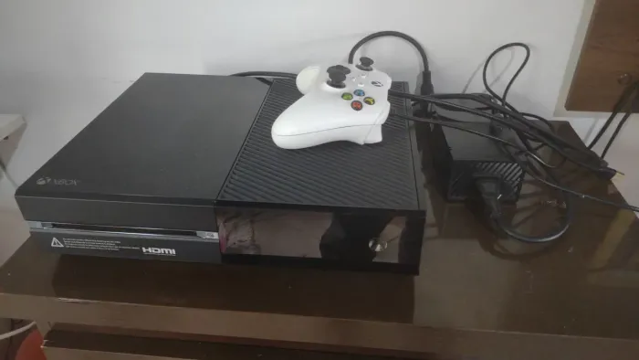 Xbox one fat 500 gb com jogos 