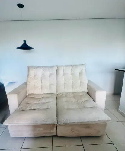 Sofá Retrátil 2m 3 Lugares | Lavado | Bom Estado | Recife
