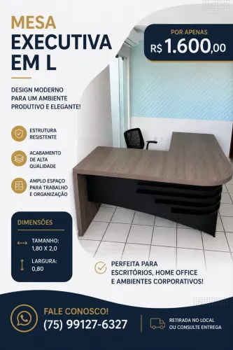 Vendo mesa para escritório 