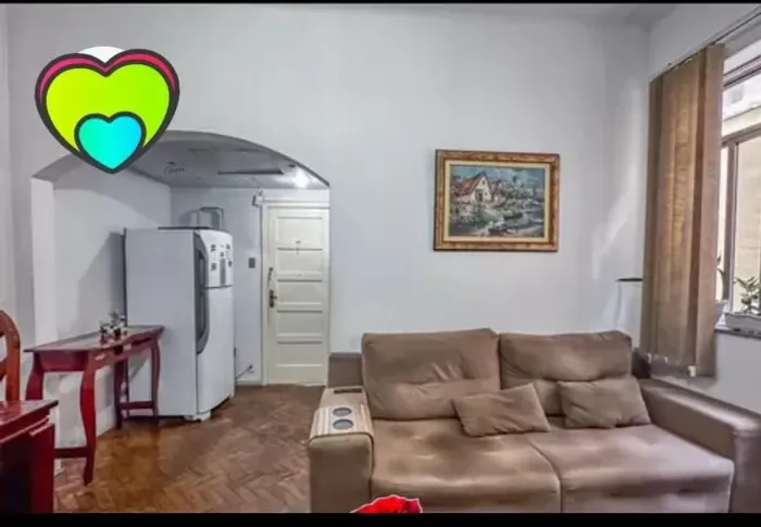 Apartamento centro RJ, 2 quartos, sala, cozinha, banheiro