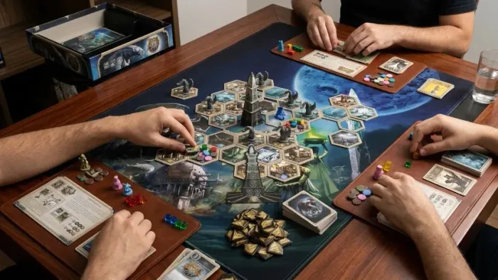 Jogo de Tabuleiro Blue Moon City (com sleeves) NOVO!