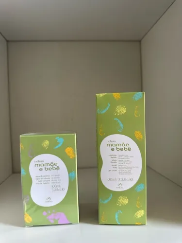 Mamãe bebê kit com sabonete liquido